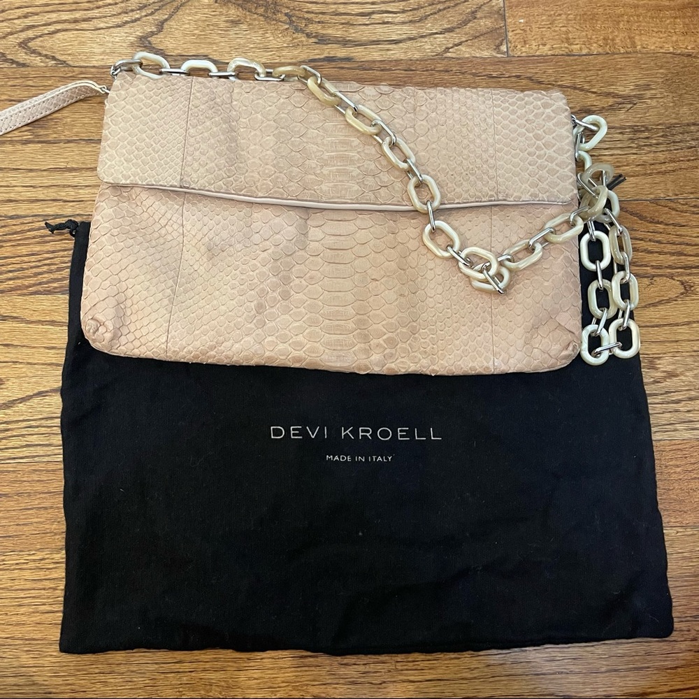 Devi Kroell Nude Python Bag - Picture 9 of 9
